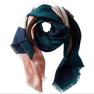 Banana Republic Colorblock Blanket Scarf